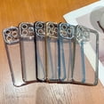 thumbnail image 4 of Funda De Silicona Suave TPU Con Incrustaciones De Diamantes De Lujo Para IPhone 11 12 13 Pro Max 14 Plus, 4 of 4