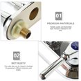 thumbnail image 4 of icolorfuled 1 Set Reliable Quality Stainless Kitchen Faucet for Business Owners 11.4x7.5x4.3in, 4 of 7