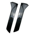 thumbnail image 3 of 2 Pares de Piezas del Divisor Vertical DYNWAVEMX para Alerón de Ventana de Coche Patrón de Fibra de Carbono, 3 of 7