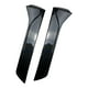 thumbnail image 3 of 2 Pares de Piezas del Divisor Vertical DYNWAVEMX para Alerón de Ventana de Coche Patrón de Fibra de Carbono, 3 of 7