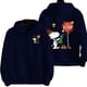 thumbnail image 3 of Sudadera con capucha de dibujos animados de Snoopy Charlie Brown para hombre y mujer, sudadera de gran tamaño con cremallera, nueva chaqueta de pareja de dibujos animados de anime, 3 of 5