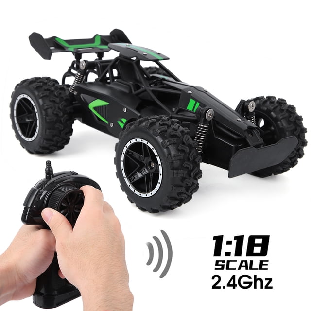 Remote Control Car Toy 1/18 Rc Car Toy Children Car Toy 1/18 2.4G Remote Control Car Toy USB Charging Children RC Car Toy G03063RGreen