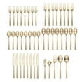 thumbnail image 2 of Gailann Champagne Satin 45-Piece Flatware Set, 2 of 2