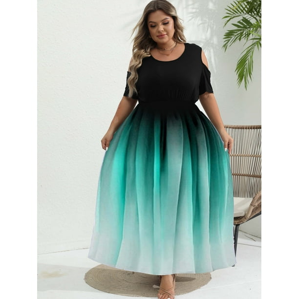 Vestidos largos degradados hotsell