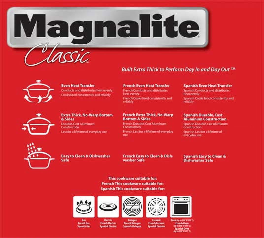 Magnalite Classic 8-Piece Aluminum Cookware Set : : Home