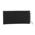 thumbnail image 4 of Unique Bargains 1 Pc Coin Purse Wallet Flap Closure Coin Purse Pouch Black, 4 of 5