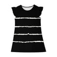 thumbnail image 5 of SROBPTY Kids Summer Dress,Dress for Girls,Toddler Girls Dress Summer Ruffle Sleeve Sundress Outfit for Kids 4-14T, 5 of 5