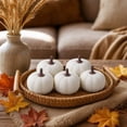 thumbnail image 7 of Roiihwy Small White Pumpkins Decor, Halloween Decorations Mini White Pumpkins for Fall Decor, White Pumpkins Perfect for Halloween Thanksgiving Decorations, 7 of 7