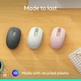 thumbnail image 3 of Logitech M196 Bluetooth Wireless Mouse, Compact and Portable Mouse for Laptops, Tablets and More, Rose, 3 of 10