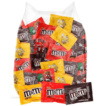 M&M's Assortment Variety Mix, Bulk Delicious Fun Size Chocolate Candy (2 Pounds)