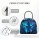 thumbnail image 4 of Fotbe Futuristic Blue Light Wolf Bolsa de Almuerzo con Estampado, Lonchera Aislada, Contenedor de Comida Reutilizable Tipo Cooler a Prueba de Fugas, 4 of 6