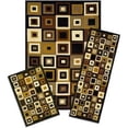 thumbnail image 1 of Achim Important Co.&44; Inc. 5444/373-1 Ensemble de Tapis 3 Pièces - Carreaux SW, 1 of 1