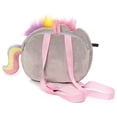 thumbnail image 2 of Mochila de felpa con forma de unicornio y gato GUND Pusheen de 13 pulgadas, 2 of 2