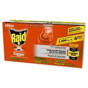 Raid Concentrated Deep Reach Fogger, Insect Killer, 1.5 oz, 4 Cans