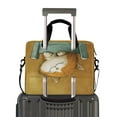 thumbnail image 2 of 16inch Laptop Briefcase, Business Laptop Bag with Detachable Strap & Padded Compartment, Water-Resistant Polyester，Cat, 2 of 8