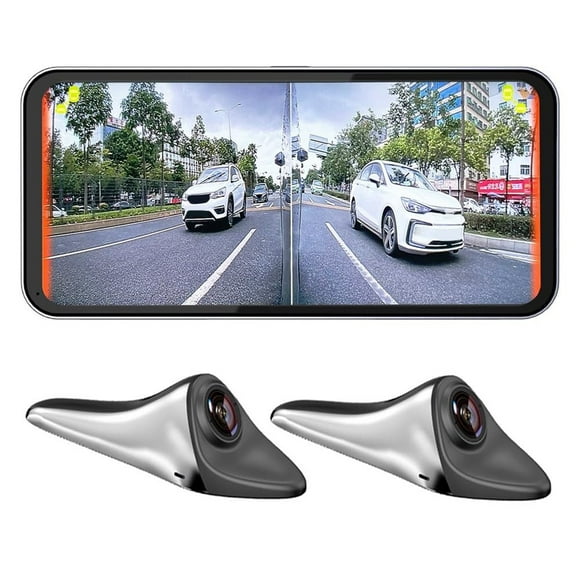 Car Driving Recorder 6.25 Inch Mirror Driving Recorder Parking Monitoring L And R Blind Spot Cameras For NIGHTVISION
