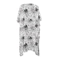 thumbnail image 2 of HELLHERO High Quality Fabrics Bathing Suit Cover Up for Beach Loose Free Size Long Kimono Swimsuit Cover Up Spider Spider web, 2 of 6