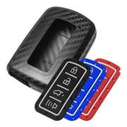 TANGSEN Smart Key Fob Case Cover Compatible with TOYOTA AVALON CAMRY COROLLA HIGHLANDER RAV4 2 3 4 Button Keyless Entry