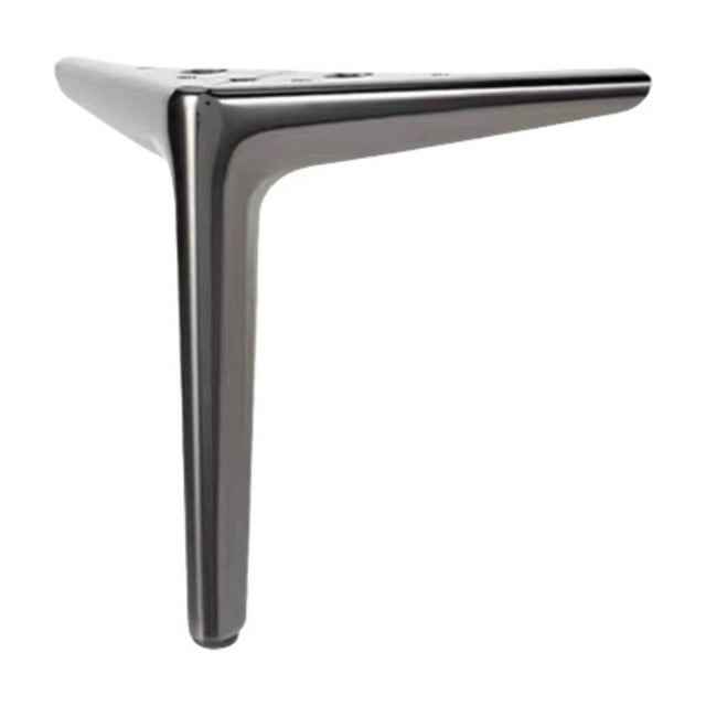 Furniture Protector Pad Tainless Legs for Furniture Metal Furniture Feet Modern Style Replacement Sofa Legs Silver with Non Rubber Chair Leg Cover, Table Protector, Floor Protection Pad, Sofa Protect