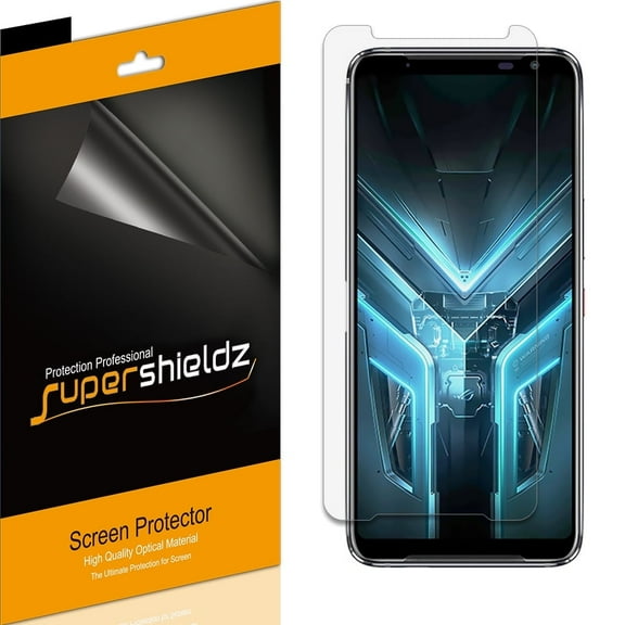 [6-Pack] Supershieldz for Asus ROG Phone 3 Screen Protector, Anti-Glare & Anti-Fingerprint (Matte) Shield