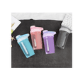 thumbnail image 3 of Vaso Xtellar morado Proteína 500 Ml Agitador Acero Mezclador Gym, 3 of 4