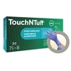 TouchNTuff 92-675 Nitrile Gloves - Disposable, Non-Latex, Durable, Gloves Size Large (pack of 100)