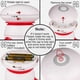 thumbnail image 2 of Mini Massager Portable Hand-held Electric Vibrating Deep Tissue Percussion Body Massager For Back, Neck, Shoulder, 2 of 4