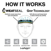 Halo Headband Bandit 4 Wide Pullover Sweatband - Black