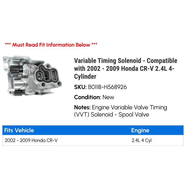 Genuine Bypass Control Solenoid Valve Assembly For 2002-2006 Honda CR-V – 36163-PND-A01 (Used OEM)