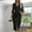 Black, variant on asdoklhq Winter Dresses for Women 2025 Women's Casual Solid Color Lapel Thin Belt Shirt Dress Black L