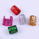 thumbnail image 4 of 100 Piezas Cabello Pasadores Anillos Joyería de Moda Clips de de cabellero Peinado, 4 of 9
