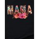thumbnail image 4 of Especial del Día de la Madre: Camiseta informal negra con estampado floral y leopardo "MAMA" para mujer. Algodón suave, cuello redondo, manga corta, lavable a máquina., 4 of 7