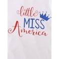 thumbnail image 6 of hirigin 4th of July Toddler Kids Girl Summer Outfit Sleeveless Vest Top Shorts Independence Day Clothes Set, 6 of 9