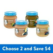 Gerber Stage 1 and 2 Naturals Jars