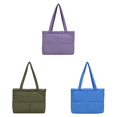 thumbnail image 1 of Bolso Mano Acolchado para Mujer Hombro Al Aire Libre (L) Morado, 1 of 9