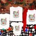 thumbnail image 2 of Conjuntos familiares a juego con estampado 2024, camiseta navideña española, ropa para papá, mamá, niños, camiseta, mameluco para bebé, 2 of 5