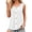 Bleach White, variant on Tank Tops for Women Eyelet Crew Neck Sleeveless Tops Dressy Casual Trendy Flowy Summer Shirts Loose Fit