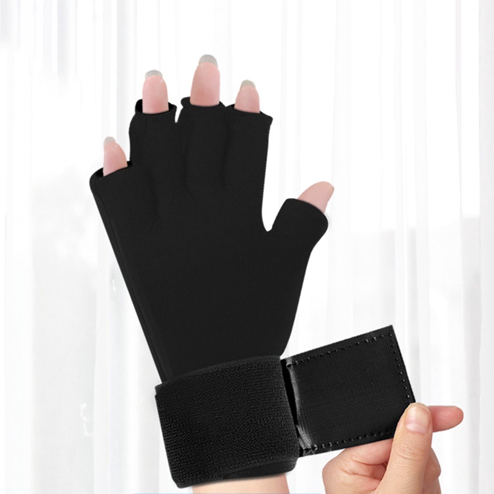 Sioweci Wrist Ice Pack Wrap for Carpal Tunnel Relief Hand Ice Pack Glove Cold Therapy Gel Cold Pack for Hand Arthritis Tendonitis Swelling Surgery Recovery Purple