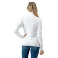 thumbnail image 4 of Cielo LightWeight Knit Turtleneck LongSleeve Sweater ivory Xlarge, 4 of 4