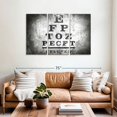 thumbnail image 2 of Elephant Stock Optometry Test Wall Art - Horizontal Multi Panel Canvas - Living Room Wall Decor - Profession Multi Panel - White And Gray Decor - 57" x 36", 2 of 8