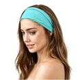 thumbnail image 3 of Fewfanhot Women Sports Headbands Stretchy Wide Soft Non Slip Workout Hair Bands Elastic Daily Hair Accessories, 3 of 6