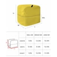 thumbnail image 6 of Yellow Stand Mixer Dust Cover with Storage Pocket & Handles, Pure Yellow Fits All Tilt Head & Bowl Lift Kitchen Appliance Cover Organizer Bag Accessories, 6-8 Quart, 6 of 6