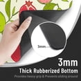 thumbnail image 3 of XMXT Non-Slip Gaming Mouse Pad, Cartoon Pomegranate Print Mousepad Computer Keyboard Mats Desk Pads Office Decor Accessories, 15.8"x29.5", 3 of 8