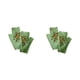 thumbnail image 4 of Qarigey 1 par de guantes de punto bordados para mujer invierno otoño esquí ciclismo montar cálidos mitones térmicos de ganchillo para mujer Verde 2piezas, 4 of 6