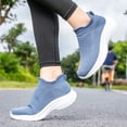 thumbnail image 6 of Women's Breathable Mesh Walking Shoes, Slip-On Design, Anti-Slip Sole, Lightweight Casual Sneakers, 6 of 13