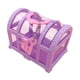 thumbnail image 3 of Caja organizadora de cosméticos, kits portátiles, recuerdos, organización, almacenamiento transparente Violeta, 3 of 9