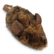 OurPets Play-N-Squeak Cat Toy with RealMouse & Catnip, Gray