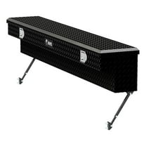 UWS C30142-MK2 72 In Aluminum Truck Bed Side Tool Box, Gloss Black