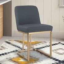 LYYHTY Kitchen Dining Chairs with Backrest for Living Room Bar Stools PU Leather Chairs