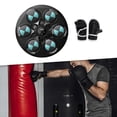 thumbnail image 1 of Máquina de boxeo Cola con guantes y objetivo de pared musical Sanda Verde negro, 1 of 8